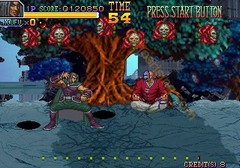 une photo d'Ã©cran de Gaia Crusaders sur Arcade